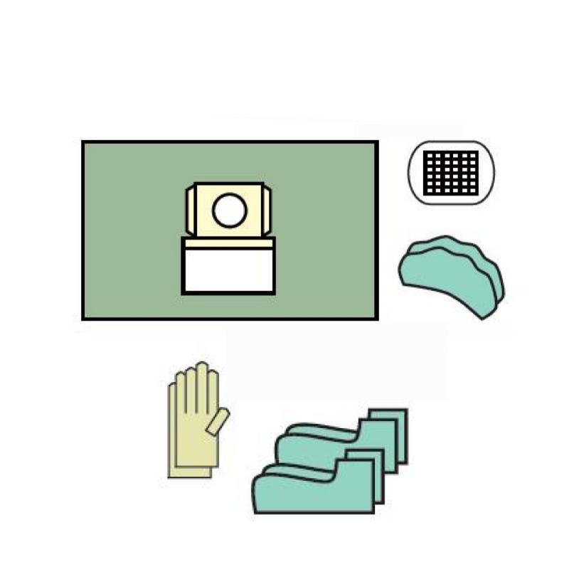 Комплект покриттів офтальмологічний М1, стерильний, одноразового використання,ТМ «АХІЛЛ»